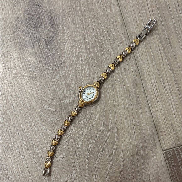 Accessories - Gold and Silver Two-Tone Watch